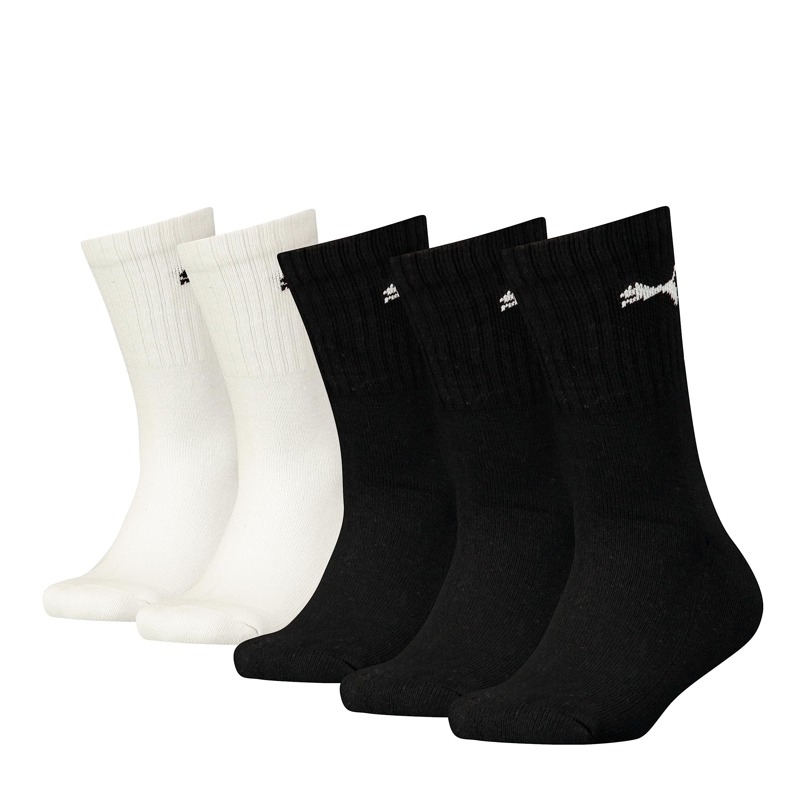 PUMA Sport Kids' Socks Calcetines (Pack de 5) Unisex niños