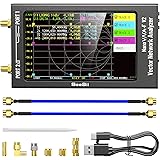 Upgraded NanoVNA-F V2 Vector Network Analyzer 50kHz-3000MHz HF VHF UHF VNA Antenna Analyzer 4.3 inch with 5000mA-h,Measuring S-Parameter Voltage SWR, Phase, delay, Smith Chart