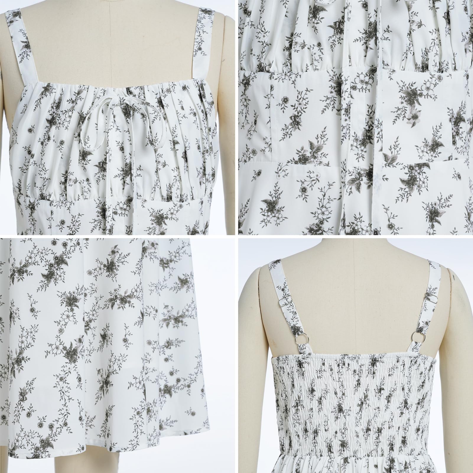 ODIZLI Tween Korsettkleid für Mädchen, lang, für Uni, Tanz, Party, Sommerurlaub, Urlaub