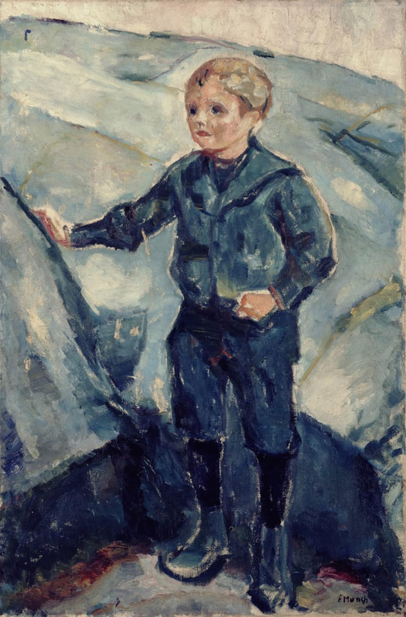 Affiche Graffiti Edvard Munch 60x90cm pour décoration murale de salon