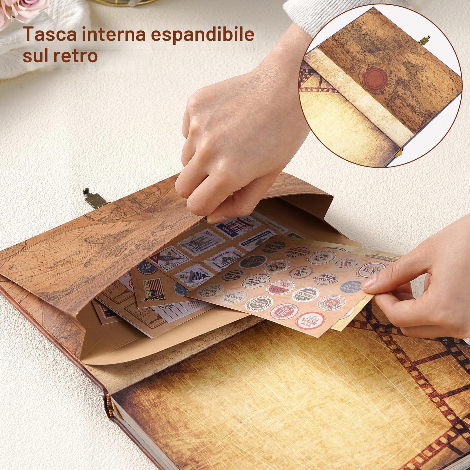 My Adventure Book Album fotografico(Viaggio blu)