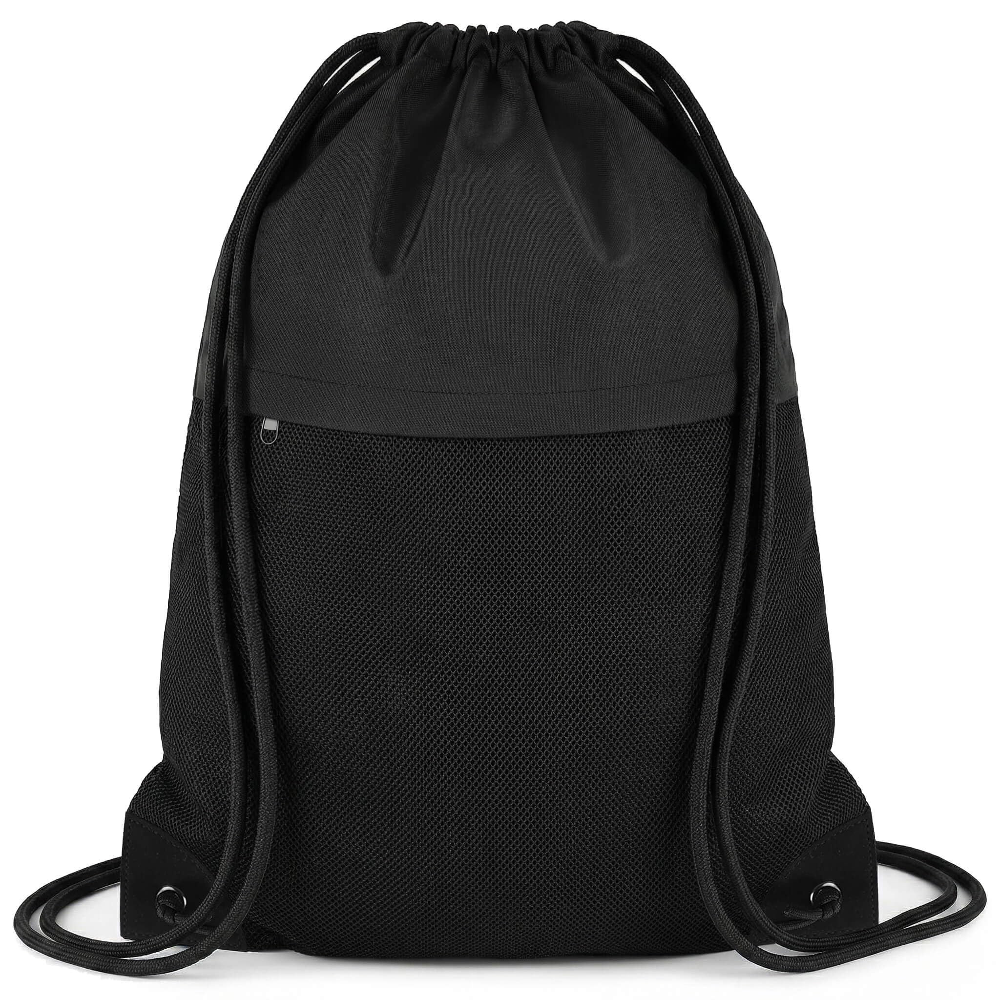 Drawstring Backpack for Sports - Small Gym Bag for Men & Women