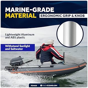 Tiller Handle Extension For Outboard | Ergonomic Telescopic Tiller