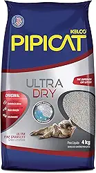 Pipicat Areia Higiênica Ultra Dry 4 kg