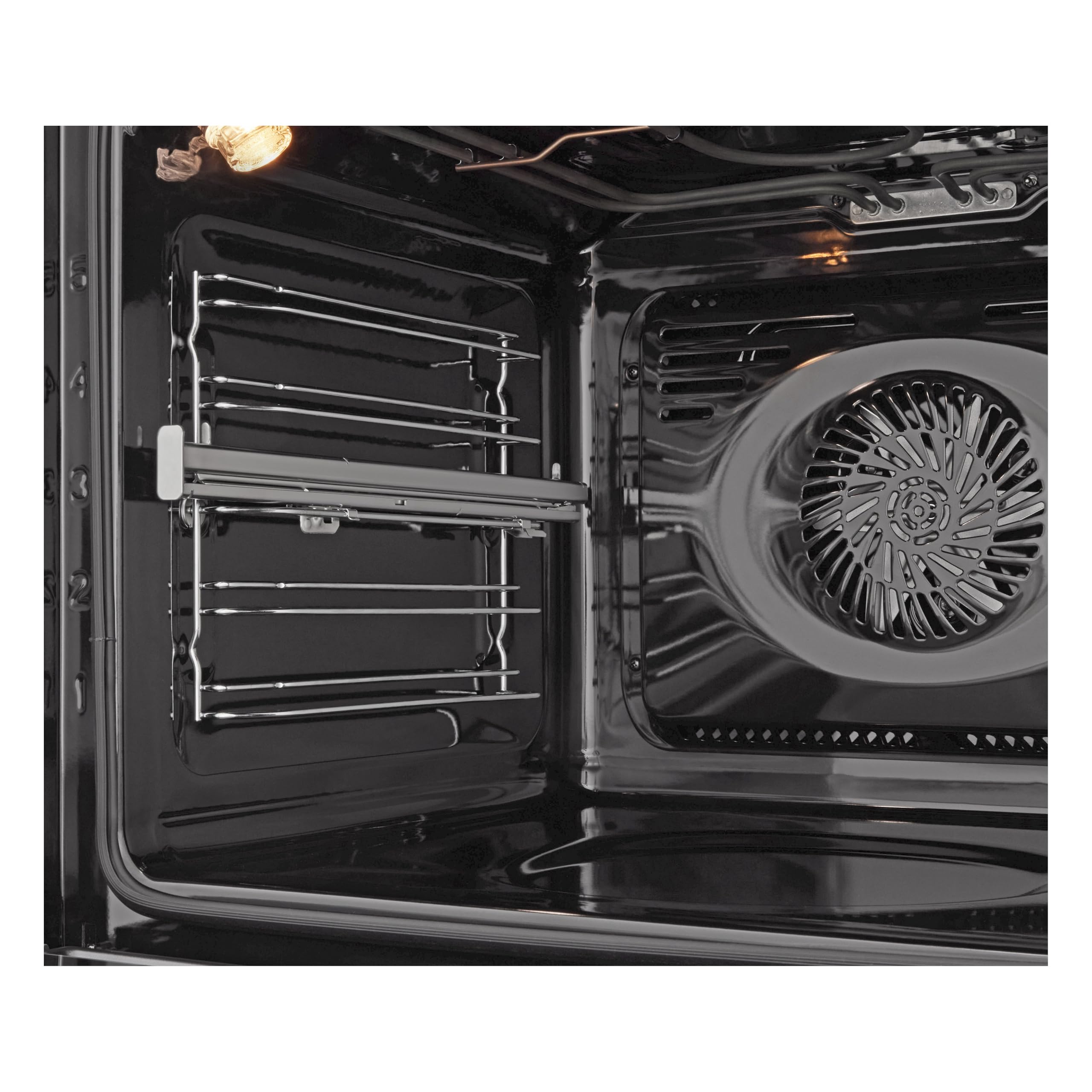 LG WS5D7210S Forno da Incasso Classe A, 72L, 11 Programmi di Cottura, Modalità Friggitrice ad Aria, Grill, Lievitazione, Pizza, Temperatura Massima 250°C, Potenza 3200 W, Wi-Fi