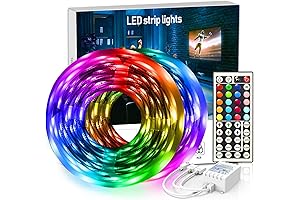 DAYBETTER 32ft RGB LED Strip Lights for Home Decor