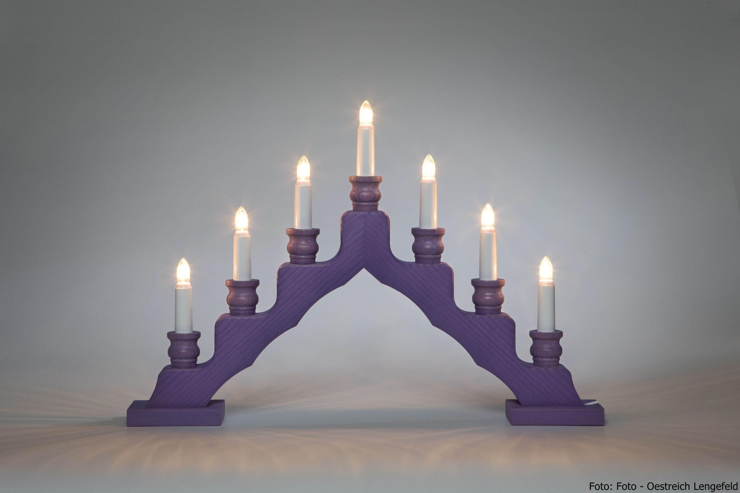Weigla Sweden candlestick trendy Swede of purple Candle Arch light sheet NEW