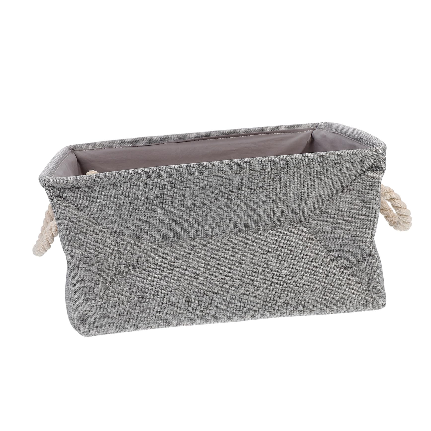 Portable Storage Basket with Handle Versatile Organizer for Sundries and More for Living Room Kitchen Office Random Colors Space Saving