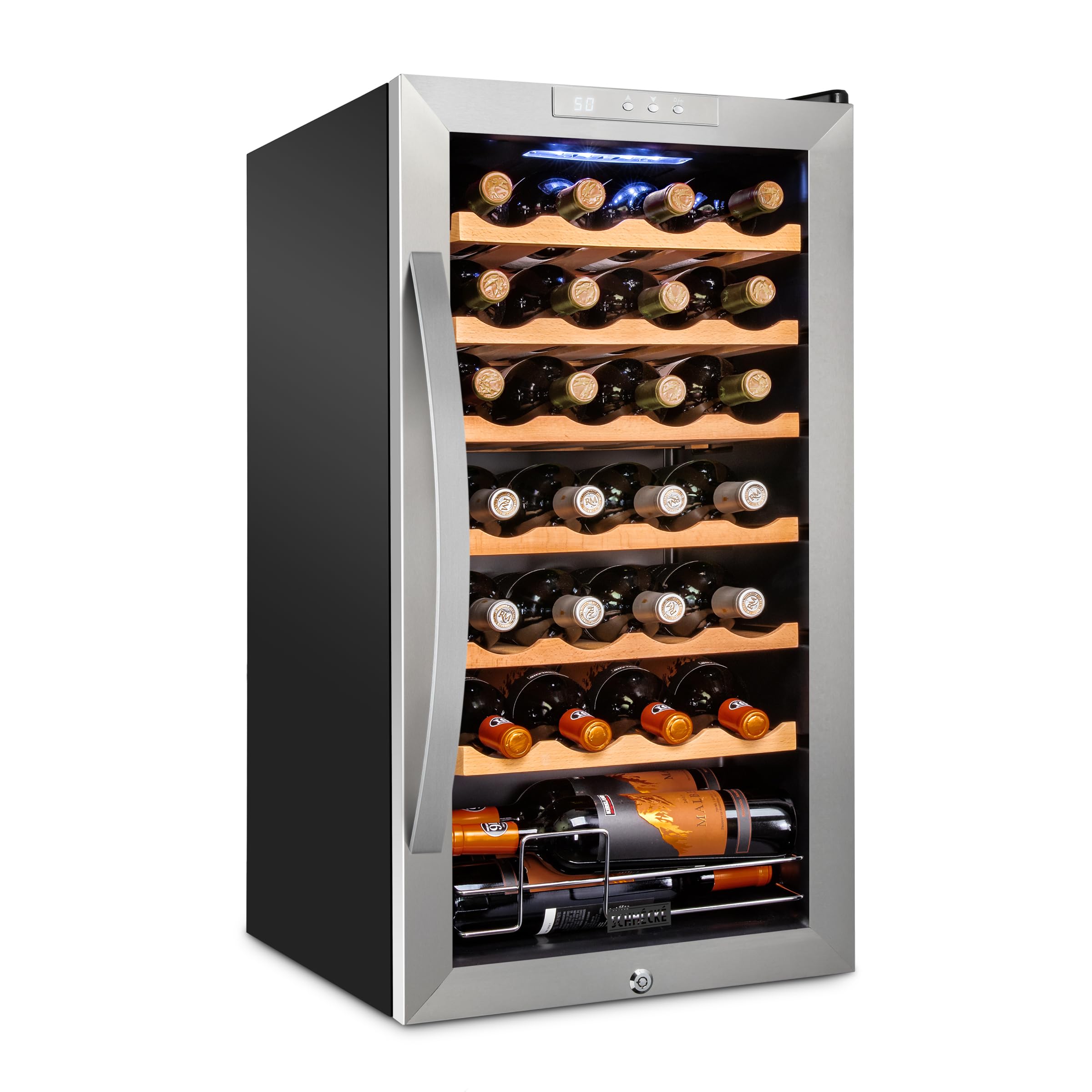 SCHMÉCKÉ SHMFWCC281LWSS Wine Cooler Stainless Steel