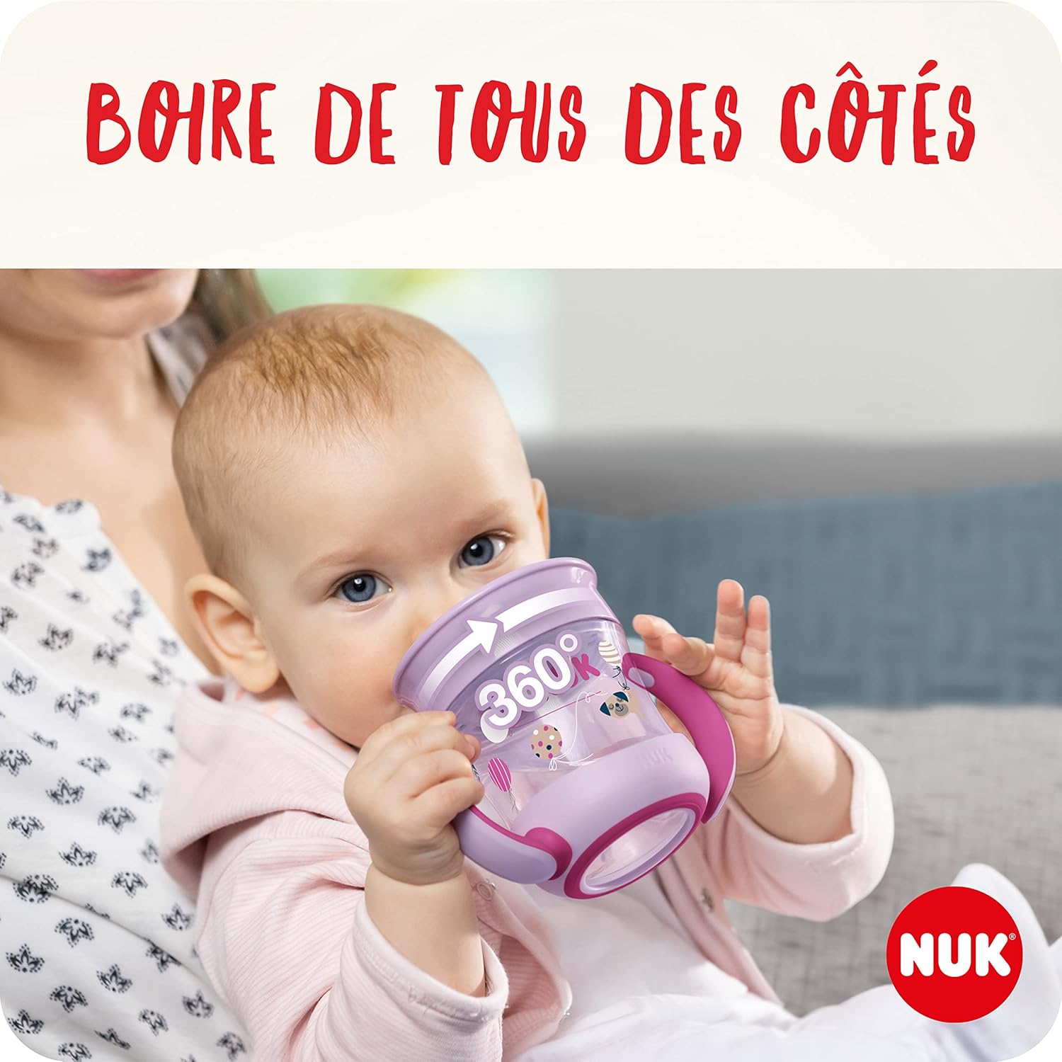 Le NUK Mini Magic Cup : La Tasse Antifuite Parfaite Pour Bébé !