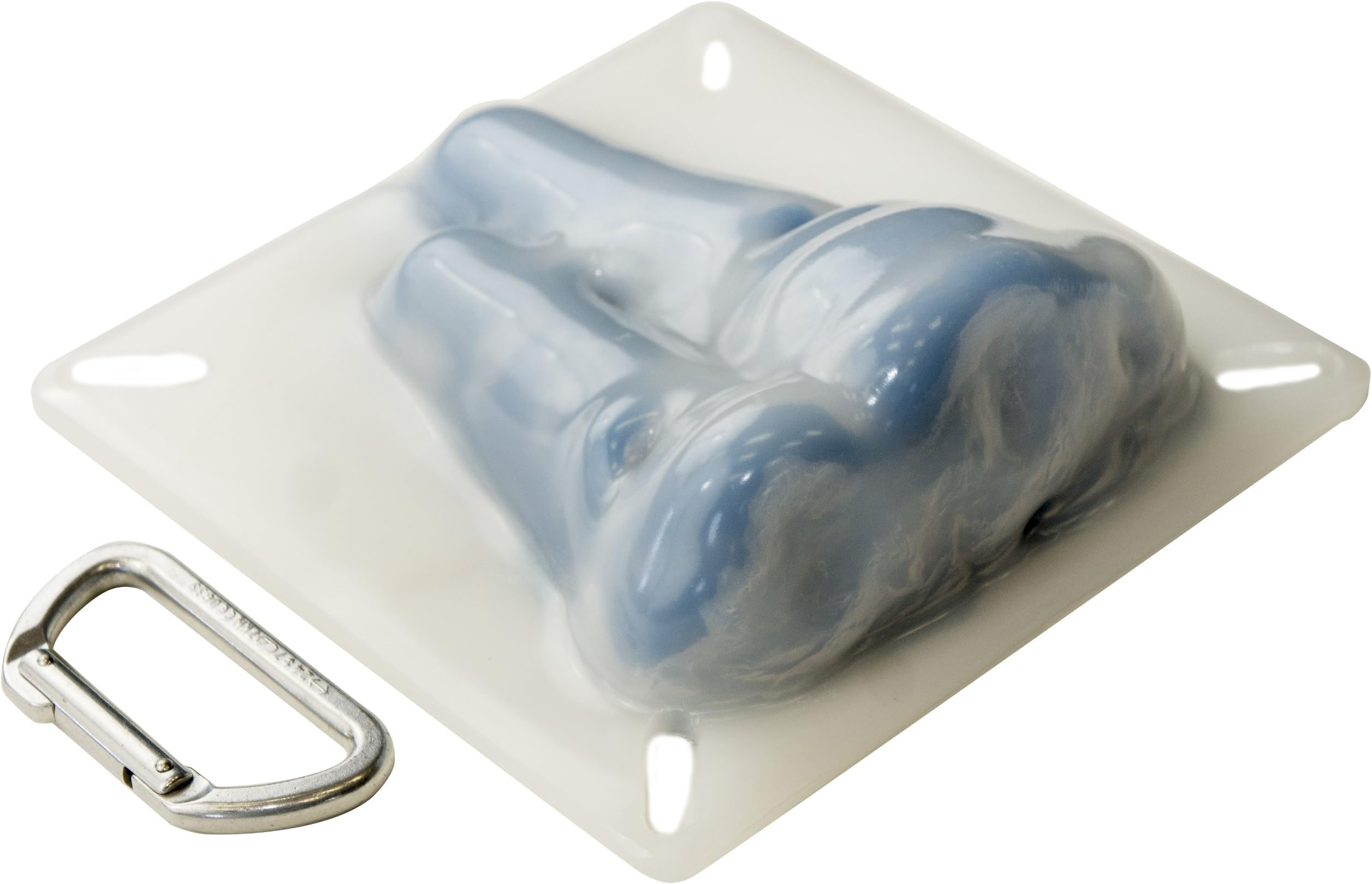 Icicle Bi-Cicle Wall Mount, White, 8 x 3-Inch