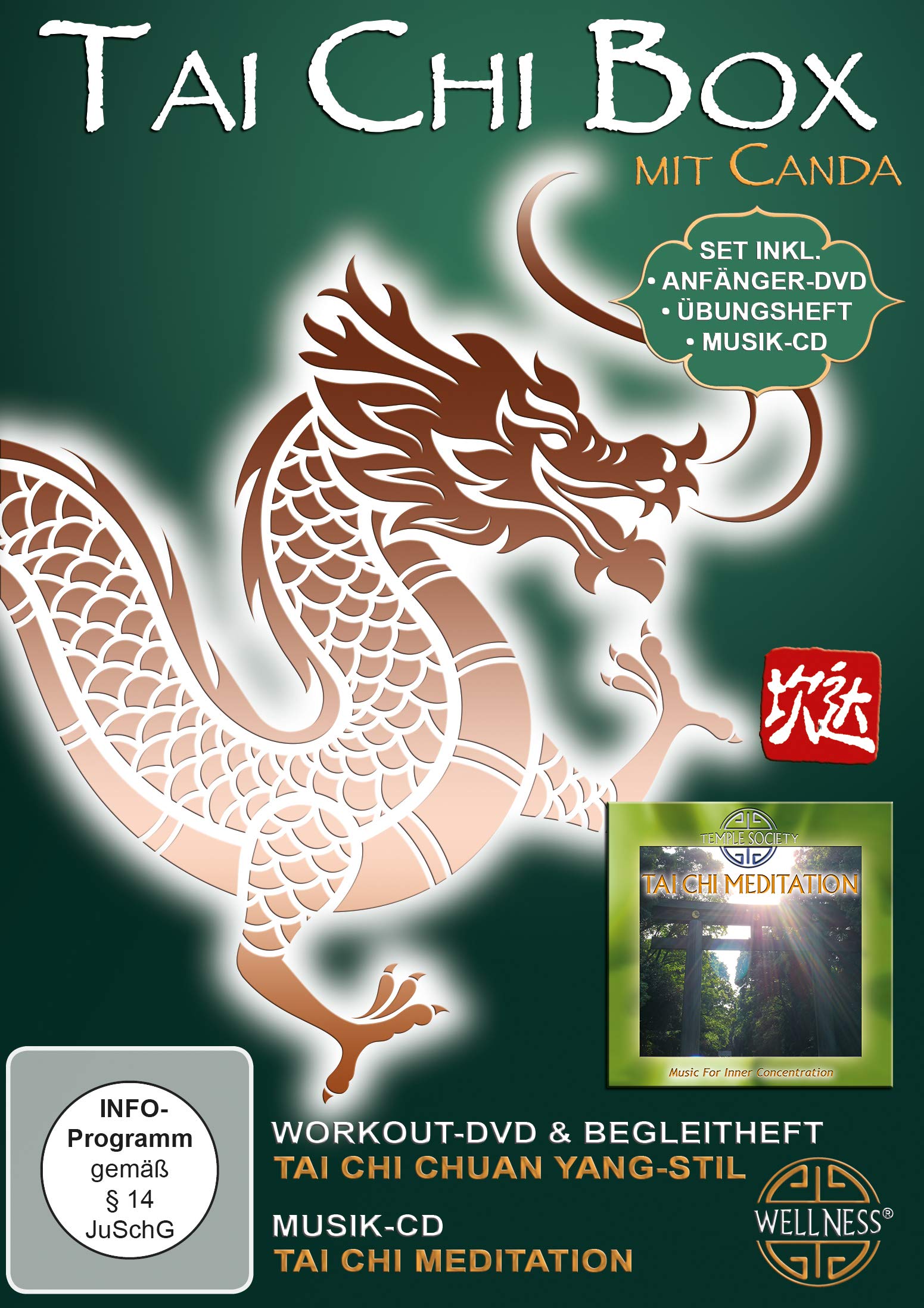 Wvg Medien Gmbh Schwarz Tai Chi Box [2 Dvds]