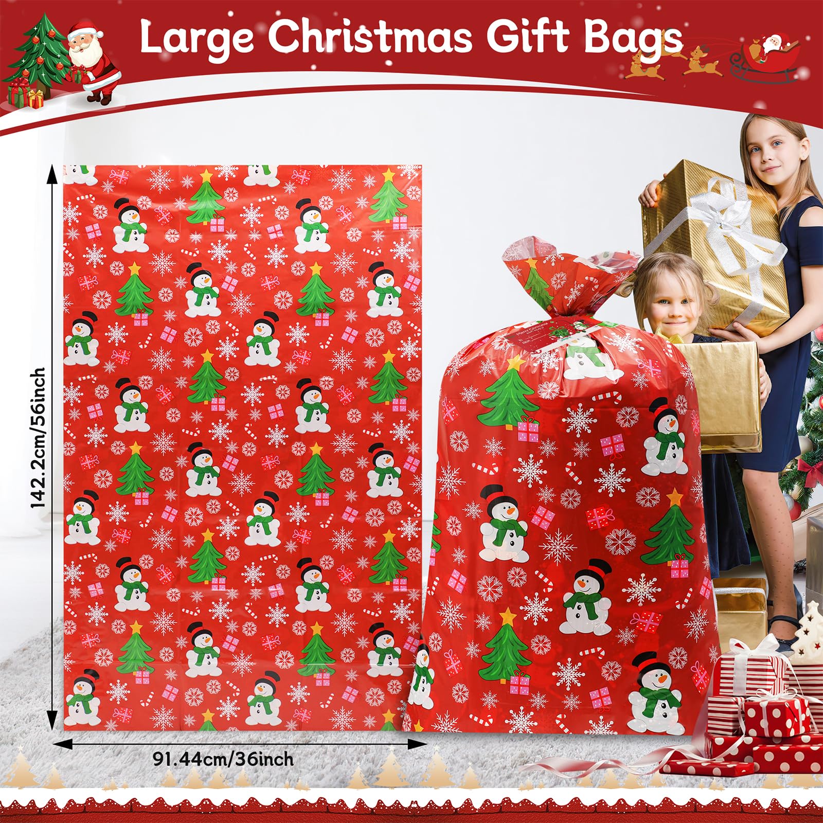 Amazon Extra Large Plastic Santa Sacks Extra Large Plastic