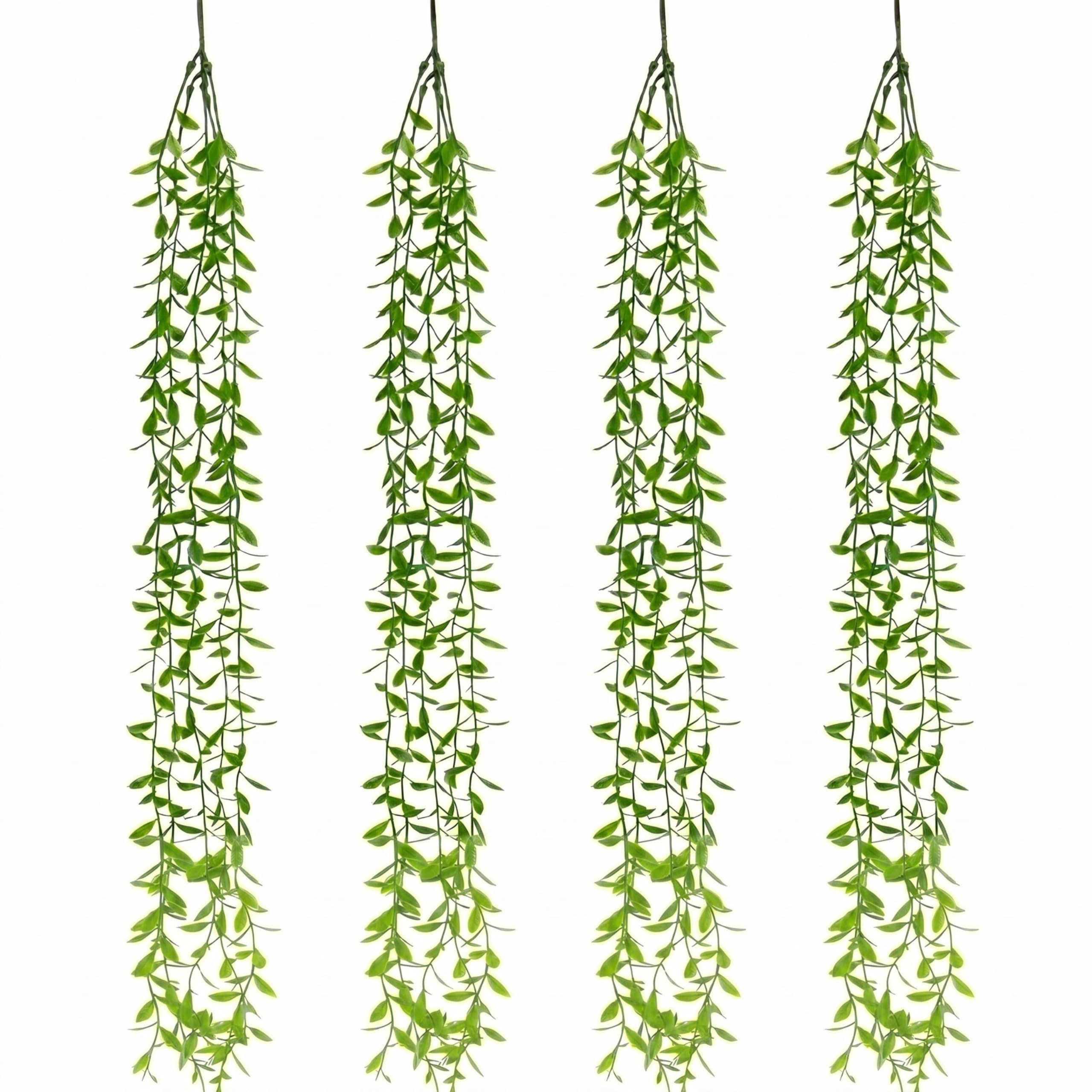 Dekorly Artificial Fern Vines - Jungle Party & Home Decor -7 Dekorly Artificial Fern Vines - Jungle Party & Home Decor -7