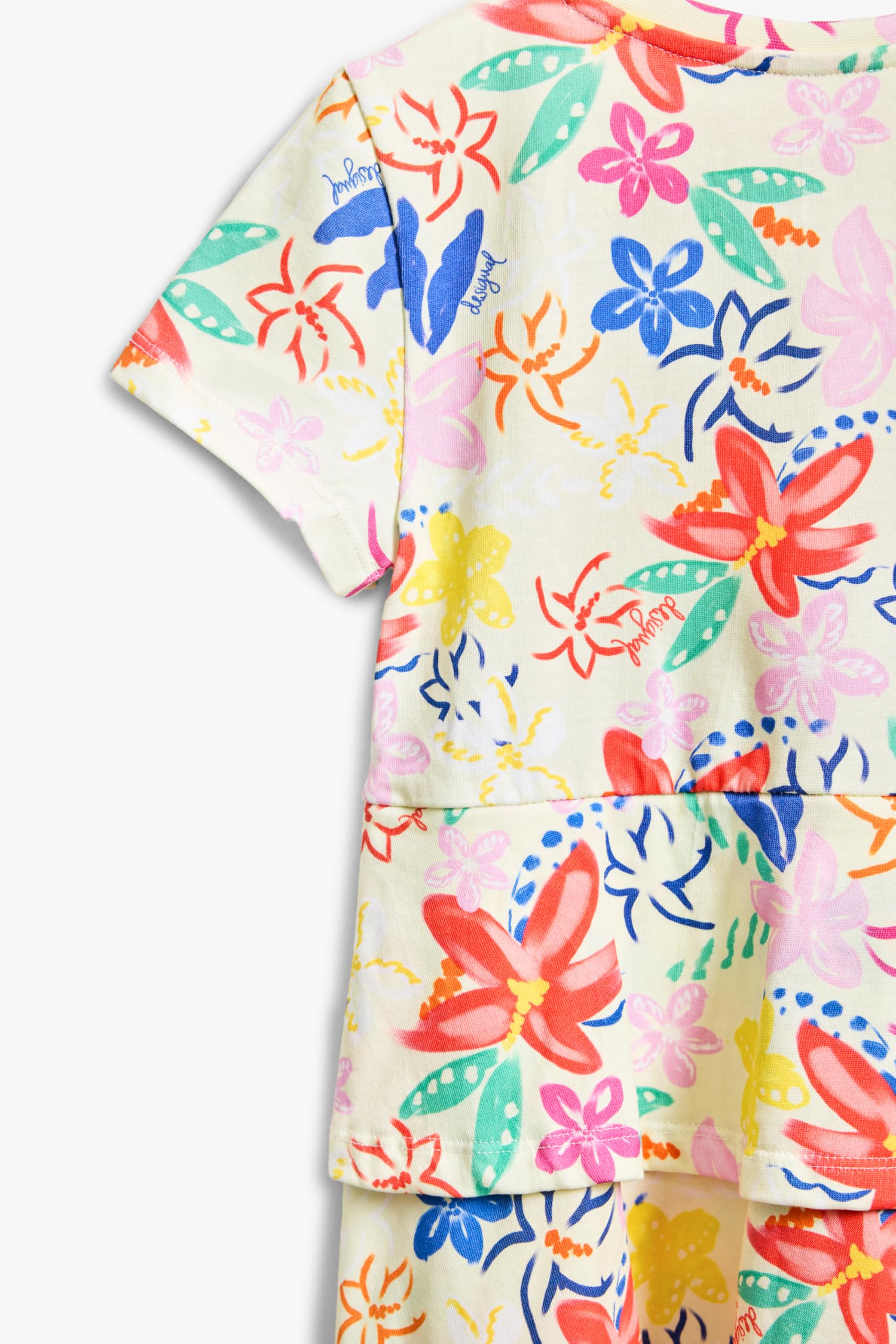 Desigual Vest_Flor Dress para Niñas