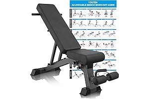 YOUTEN AB-3100 ADJUSTABLE WEIGHT BENCH