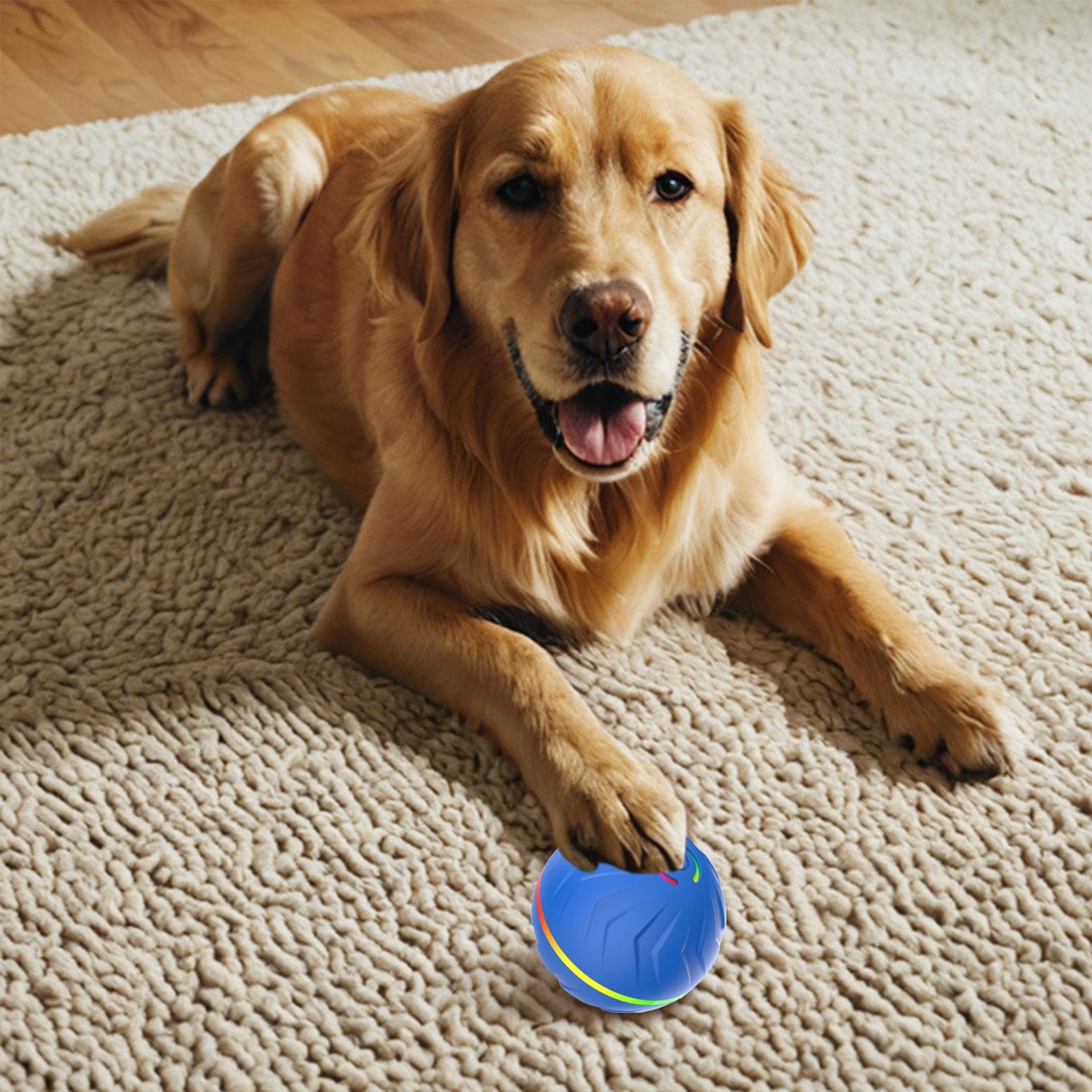 CheerHP Balle Soucoupe Volante Pour Chien Jouet Pour Animaux De Compagnie – Jouet De Troupeau Lumineux à 6 Lumières Pour Rouler Amusant En Vrac