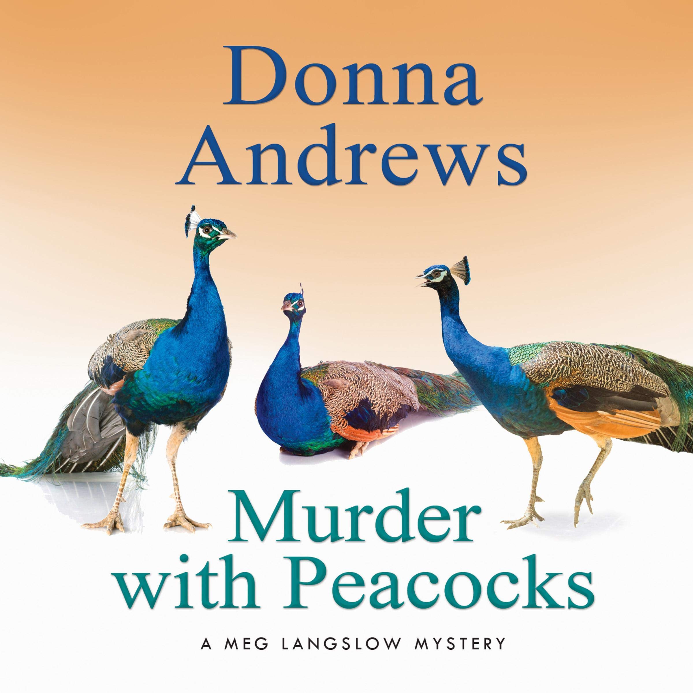 Cover art for Murder with Peacocks