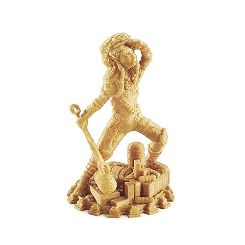 Miniatura 4 de Dremel DigiLab PLA-GOL-01 - Filamento para impresora 3D, 0.069 in de diámetro, peso de carrete de 1.7 lbs, color dorado, habilitado para RFID, nueva