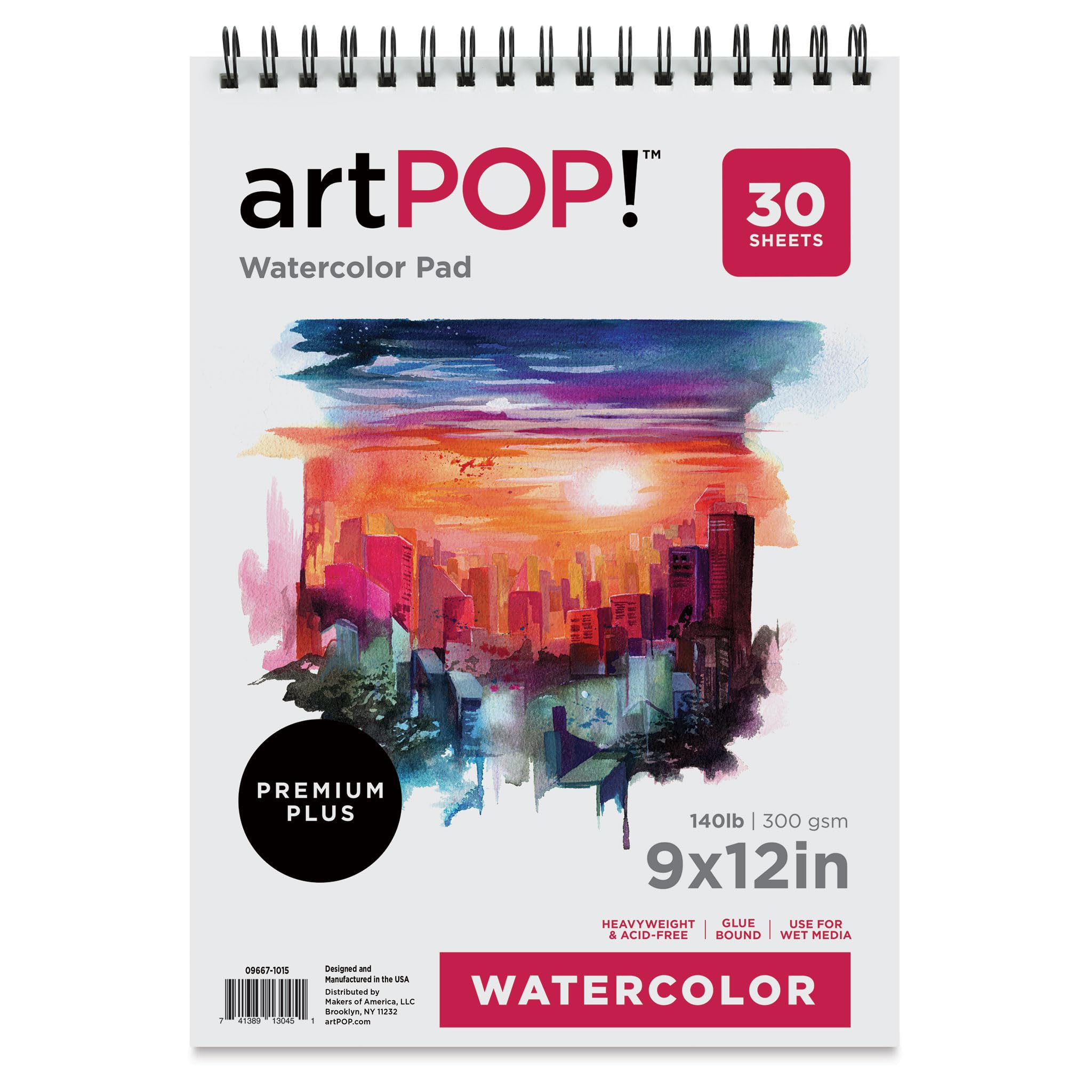 artPOP! Watercolor Pad, 9