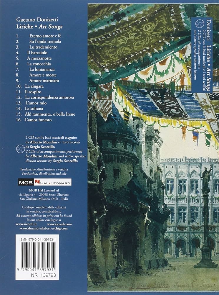 LIRICHE - ART SONGS CHANT +CD