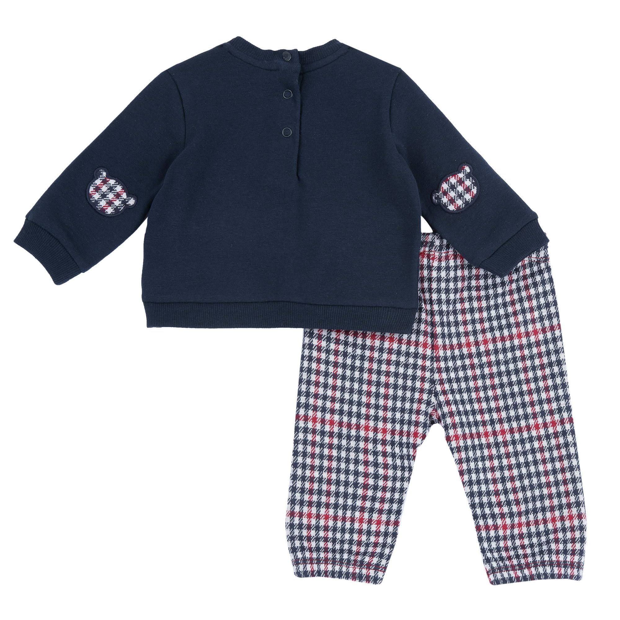Chicco, Completino Neonato con Felpa e Pantaloni, in Caldo e Morbido Tessuto, Comodo e Pratico, Abbigliamento Neonato 0-24 Mesi, Idea Regalo Neonato, Designed in Italy