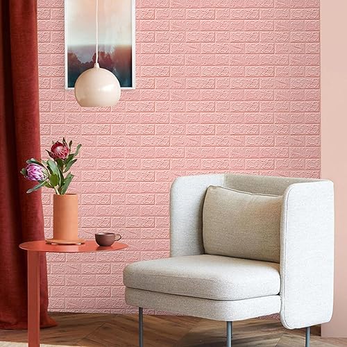 Miniatura 7 de 10 paneles de pared 3D para despegar y pegar, papel tapiz autoadhesivo de ladrillo de espuma, papel tapiz para pared de baño, impermeable, espuma de
