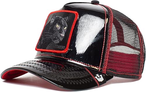 Goorin Bros. The Farm - Gorra unisex de piel sintética de alto brillo ajustable