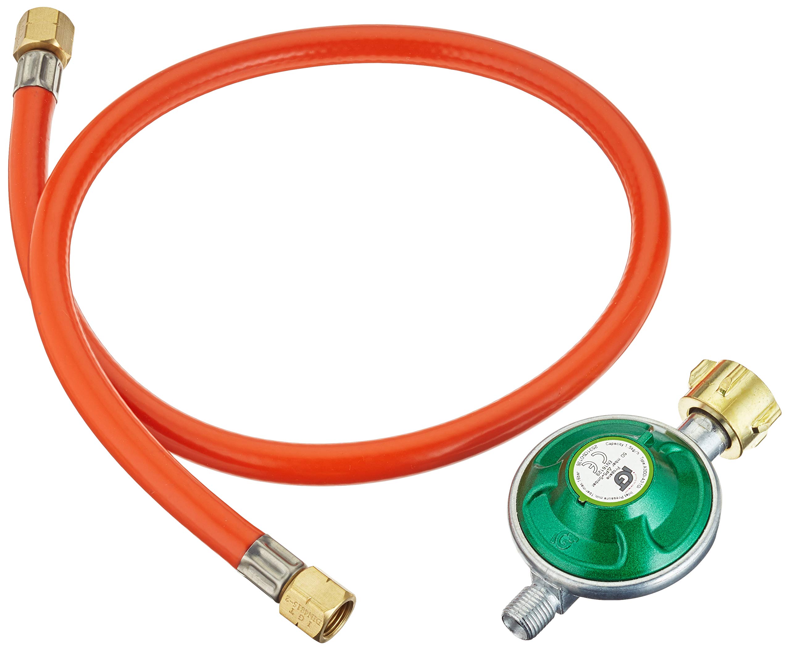 ECD Germany Klarstein Tuyau de gaz + réducteur de pression, accessoires/pièce de rechange pour barbecue à gaz, régulateur de gaz