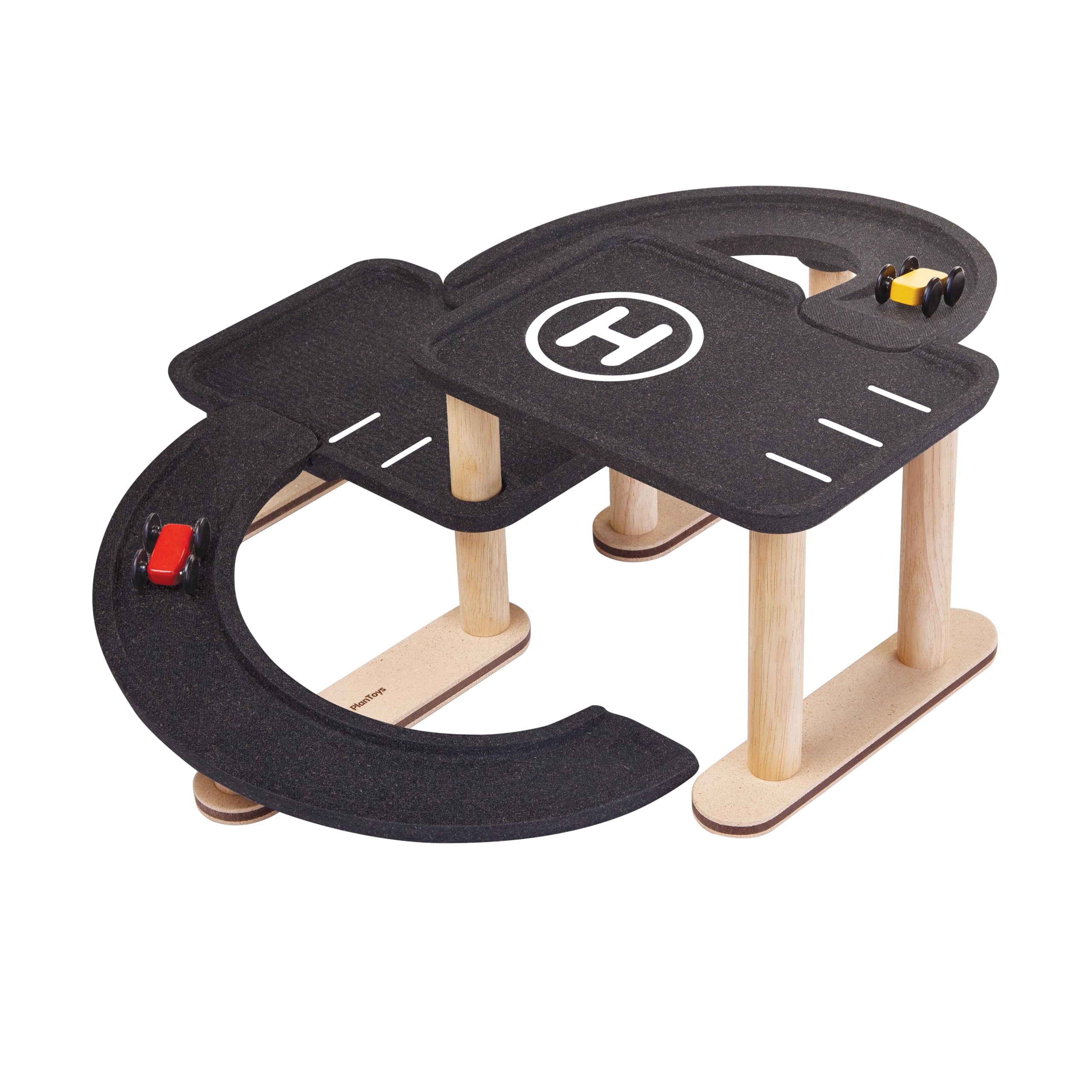 PlanToys Running and Play Parking (6270), Black