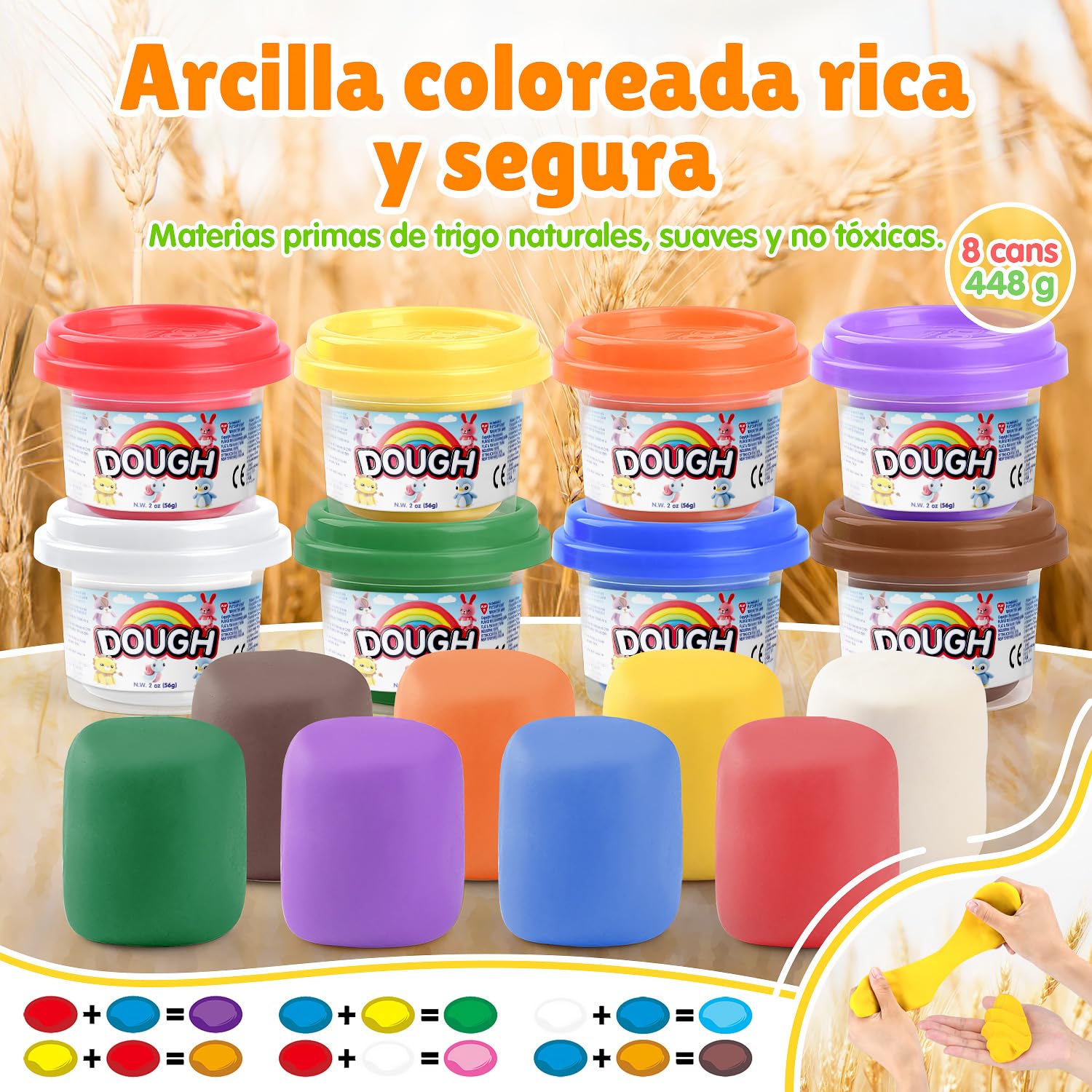 PLAY 2 en 1 Juego de Plastilina para Niños, Plastilina Maquina Helados y Máquina Pizza, 37 Piezas Kit Moldes Plastilina, Máquina para Hacer Pasta, Accesorios Plastelina para Niños 3+ Años