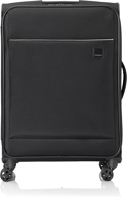 Tripp Black Full Circle II Medium 4 Wheel Suitcase