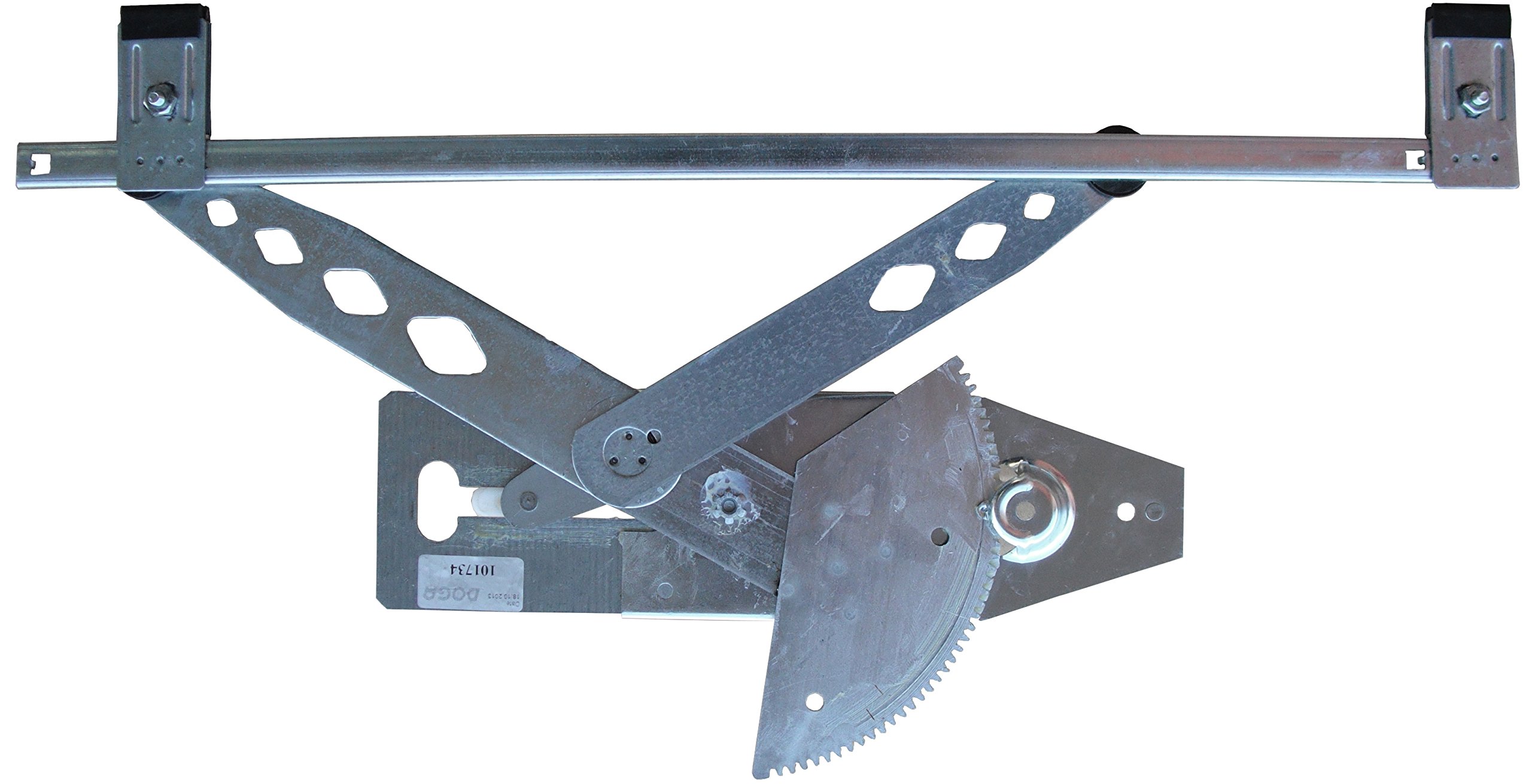 Manivela De Ventana Plateada Autotec 2 Piezas