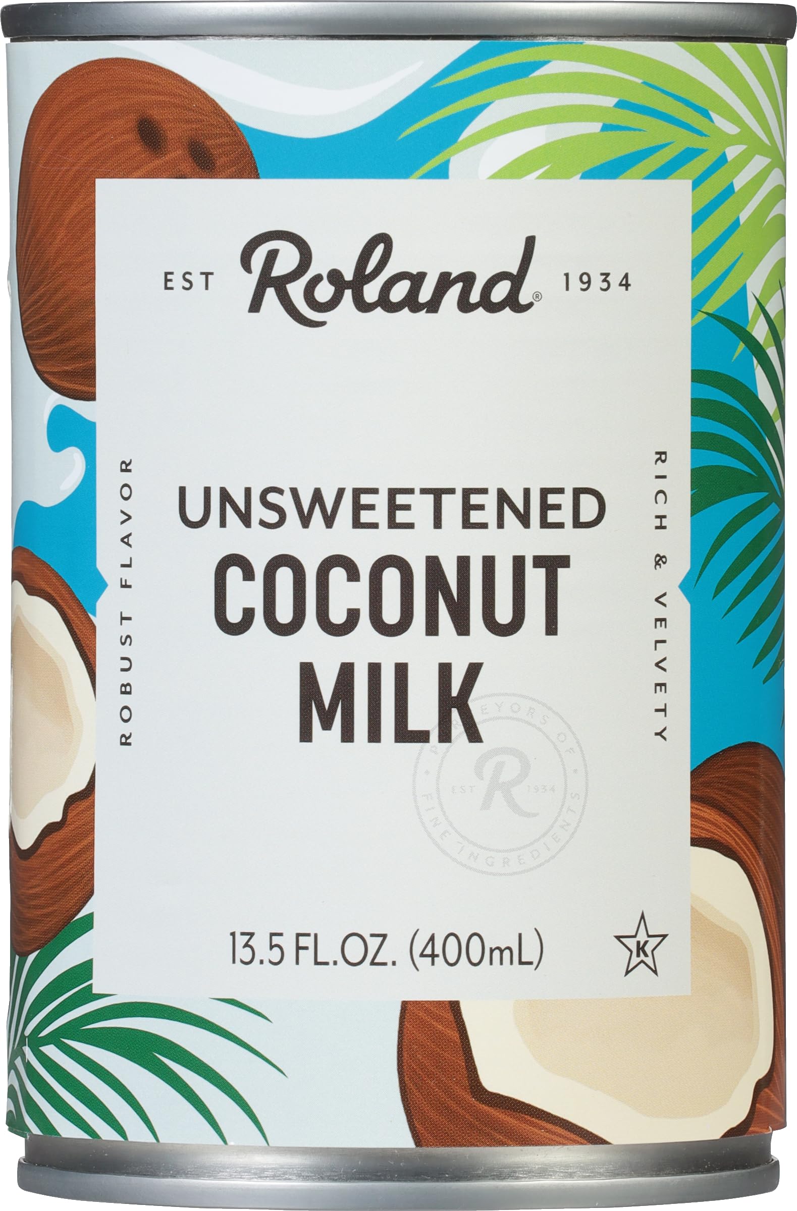 Roland Coconut Milk, Classic, 14 Ounce (Pack of 24)