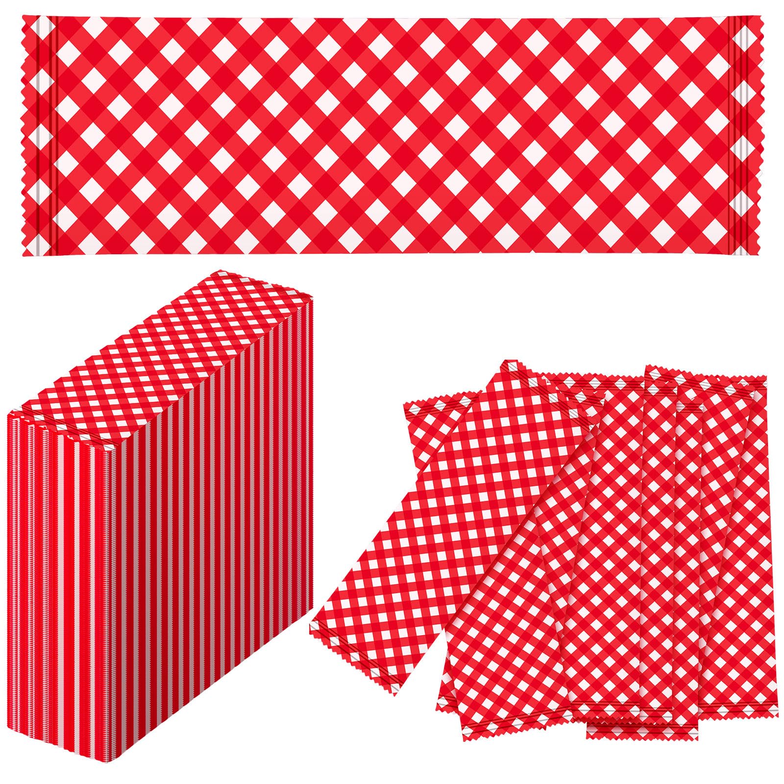 Siifert 250 toallitas húmedas para picnic, envueltas individualmente, prehumedecidas, toallitas para parrilla, para picnic, camping, barbacoa, catering, restaurante, boda, limpia las manos rápidamente