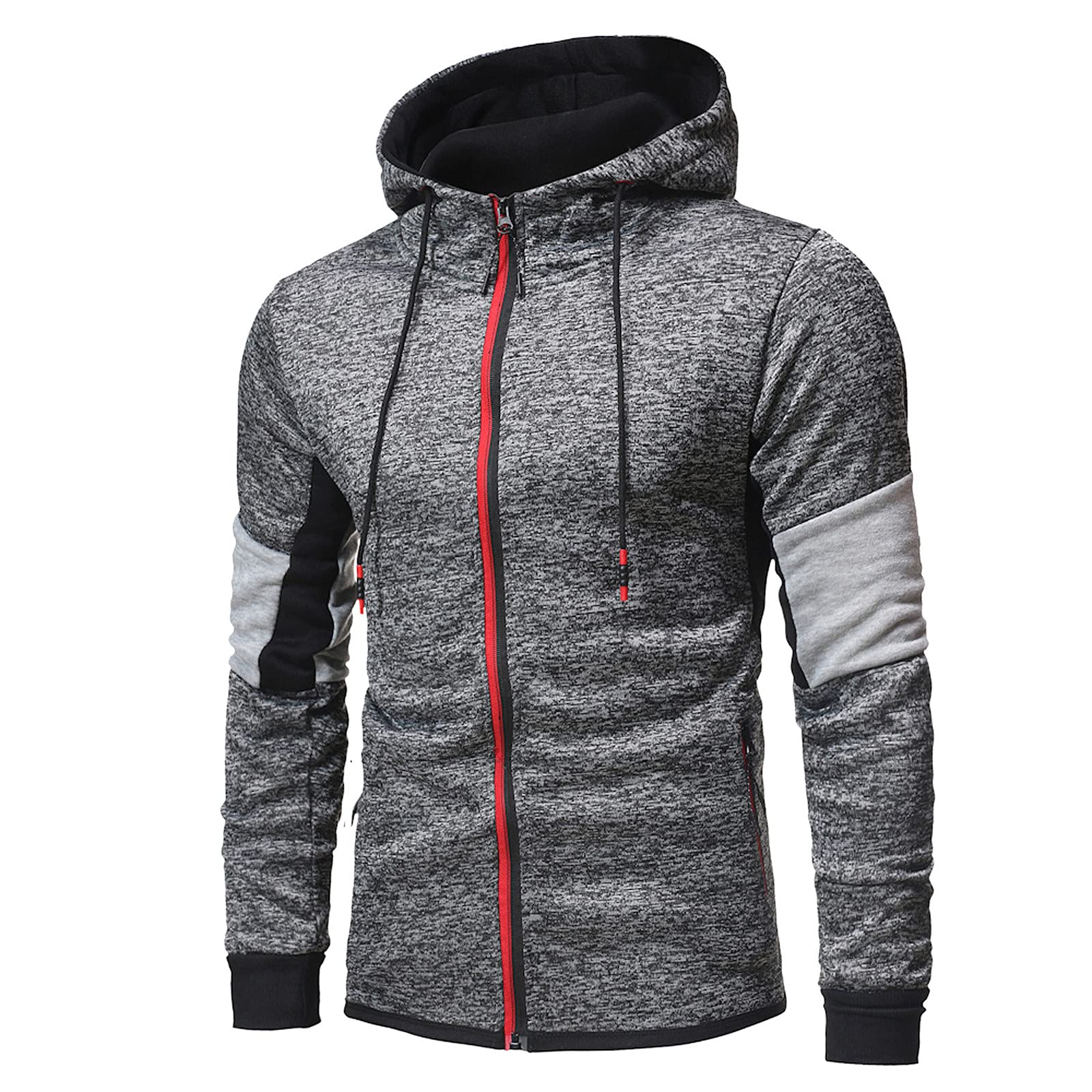 Sudadera deportiva elegante con bolsillos para hombre