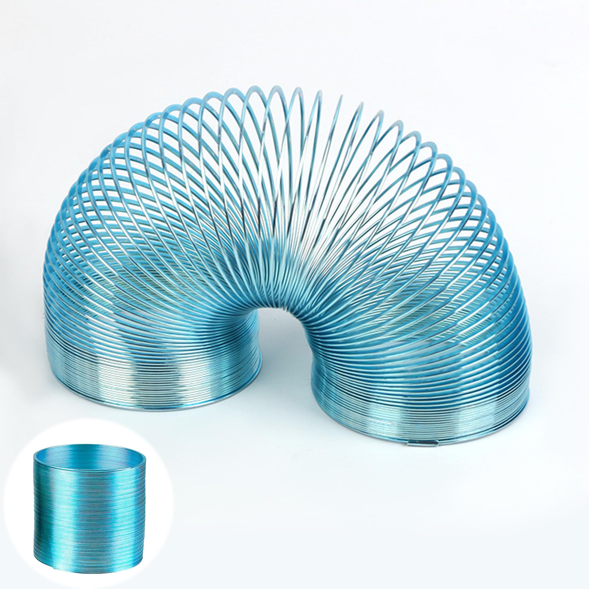 Zurligi Metal Spring Toy, All Age Entertainment Portable Magic Spring, Party Favors and Gifts