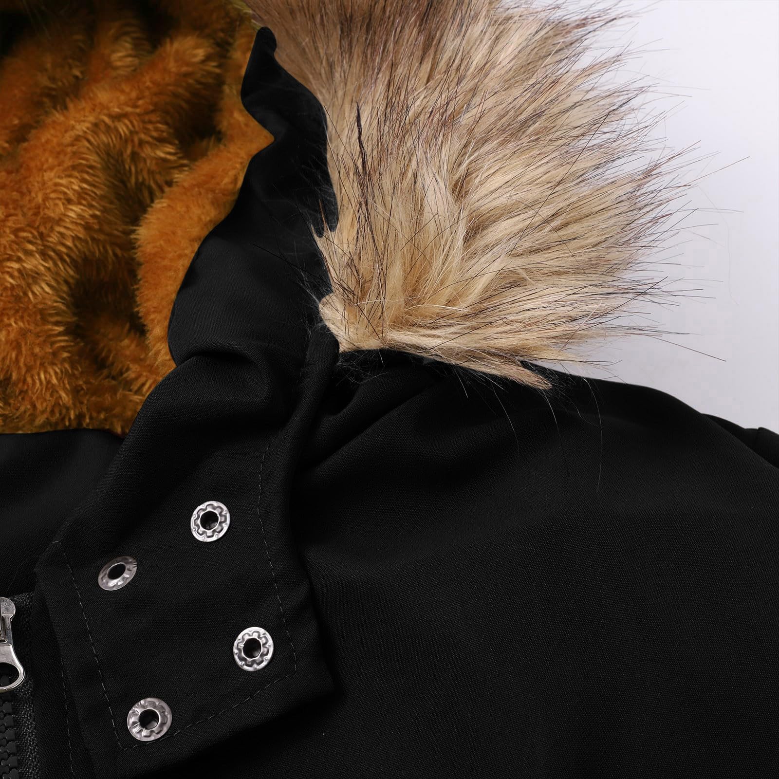NSICBMNO Umstandsjacken für Damen, Babytragejacke, 3-in-1-Fleece, Reißverschluss, Känguru, Umstands-Kapuzenpullover, warme Winterjacken, Fleece-gefütterter Mantel, Schwangerschaftsjacke, Winterparka
