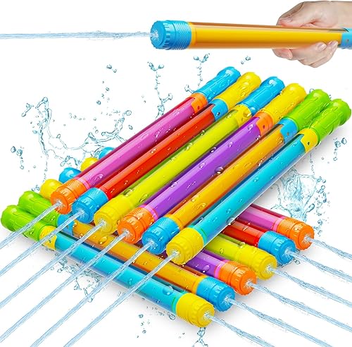 Miniatura 10 de Pistola de agua para niños y adultos: disparar hasta 40 pies - Pistolas de agua Super Blaster al aire libre para niños de 3-4-5-8-12 años