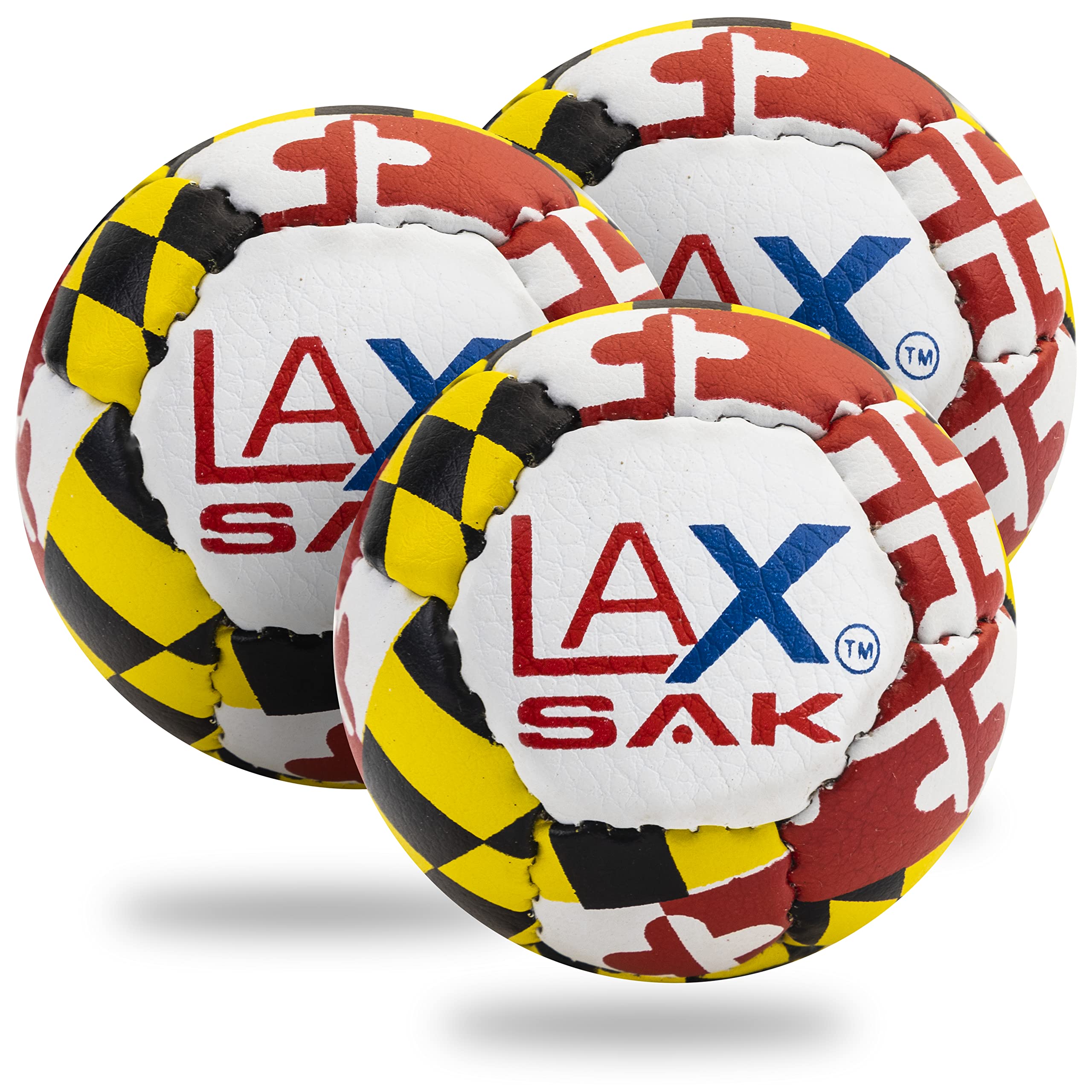Lax Sak 3 Pack Lacrosse Training Balls.