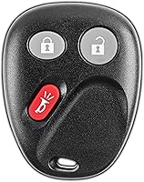 Vista 1 de Llavero control remoto de acceso sin llave de reemplazo con 3 botones de Keylessoption , Negro