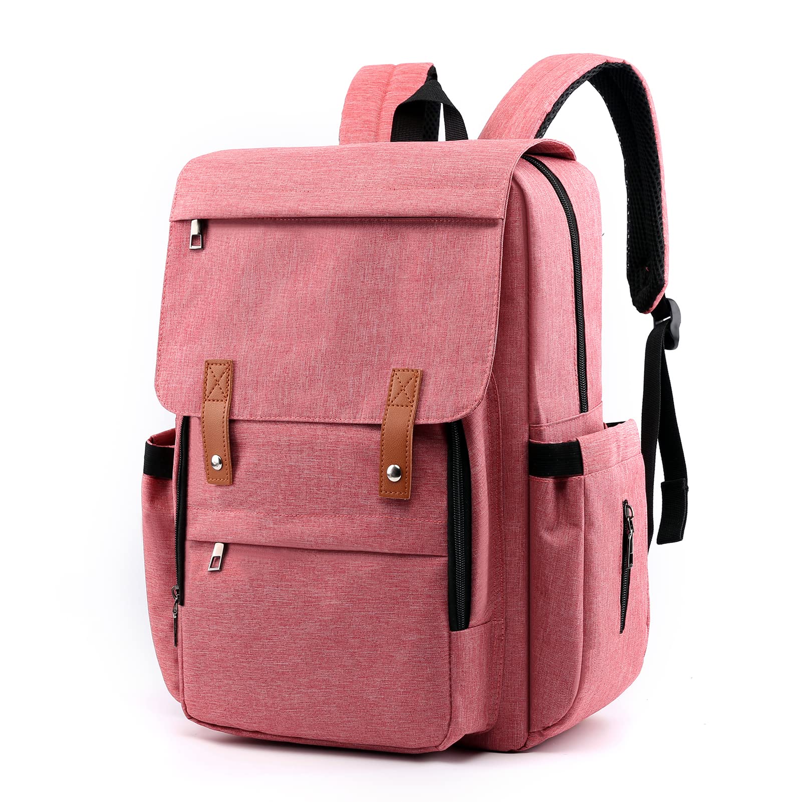 catkoo Large Capacity Diaper Bag Backpack Water-Resistant Travel Baby Nursing Bag Portable Mommy Bag with Stroller Straps 2 Thermal Pockets for Baby Bottles-picture-45