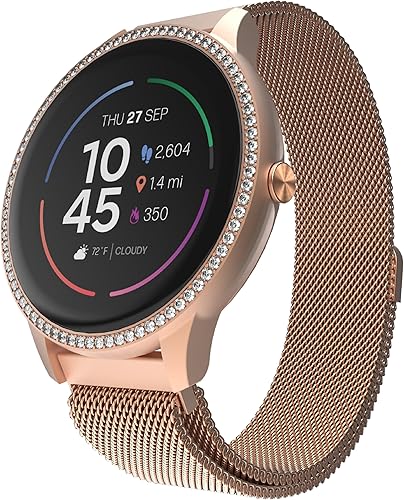 iTouch Sport 4 Smartwatch - Monitor de actividad física, monitor de frecuencia cardíaca, esfera de reloj personalizable, rastreador de actividad y