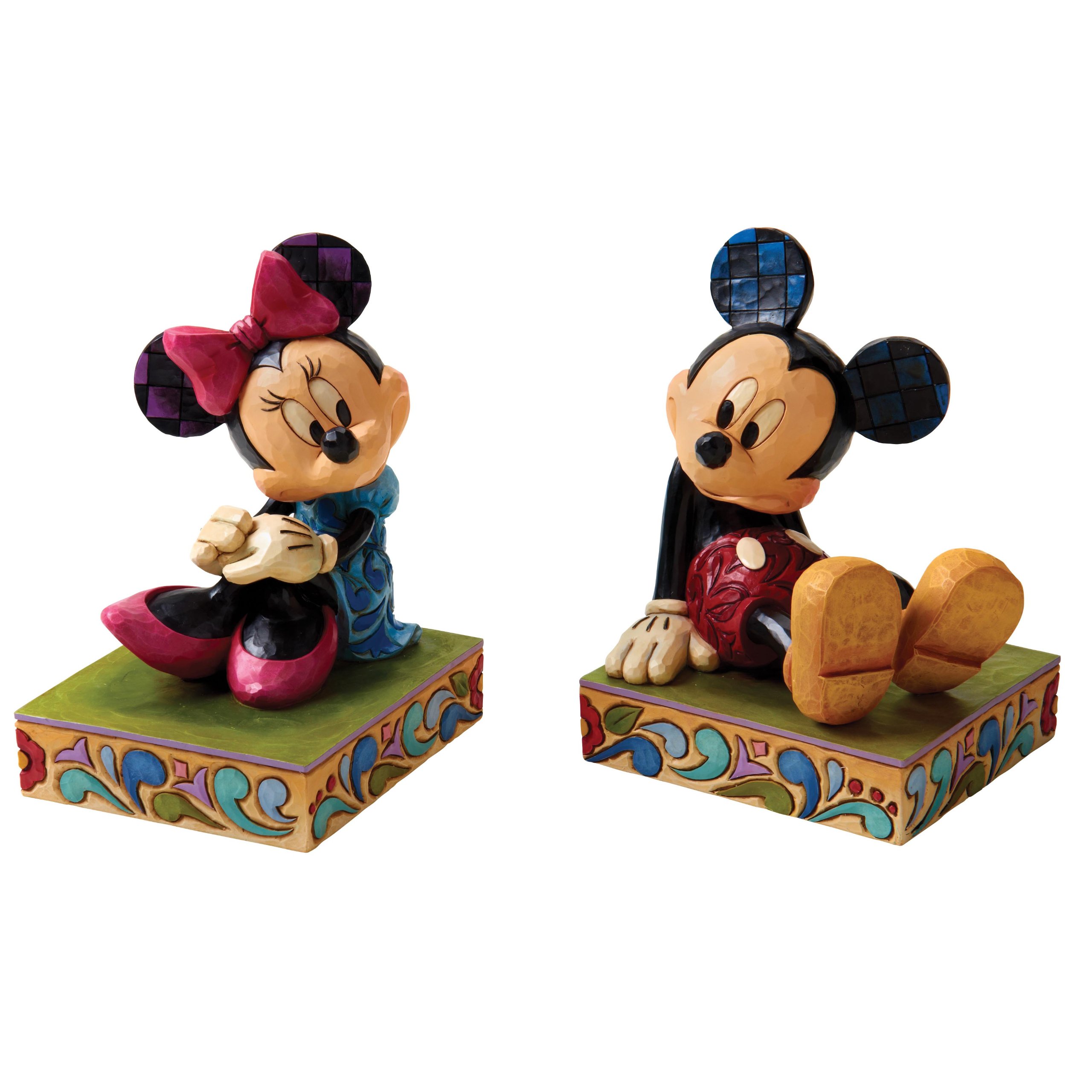 Disney Tradition ミッキー・ミニー本立フィギュア