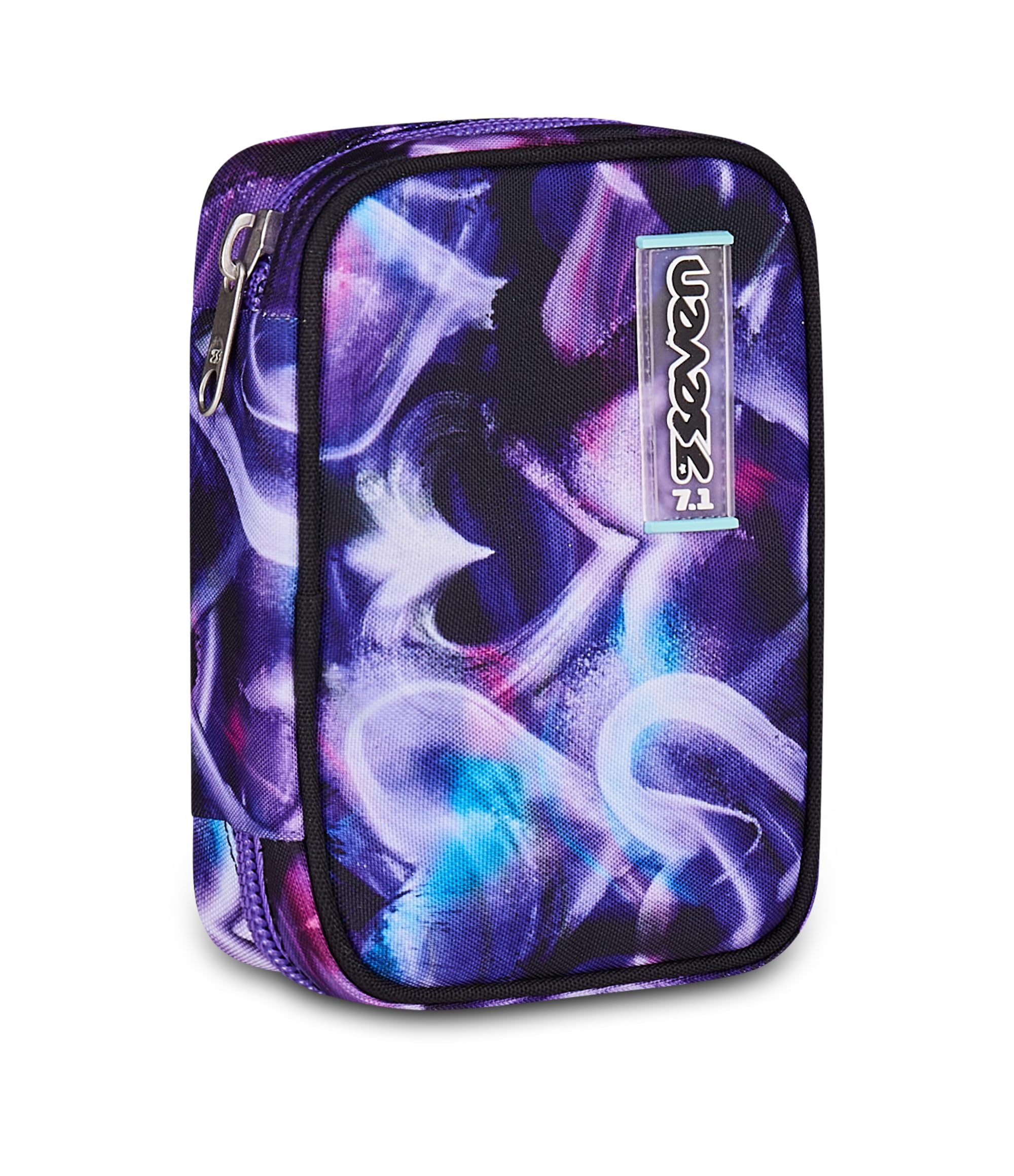 Seven Astuccio Scuola Speed Pad Plus LOVEPASS, Viola, Portapenne attrezzato, 45 pezzi, Planche amovibili, Tasca interna per cancelleria, Accessori Zaino, Scuola elementare e media, Bambina, Ragazza