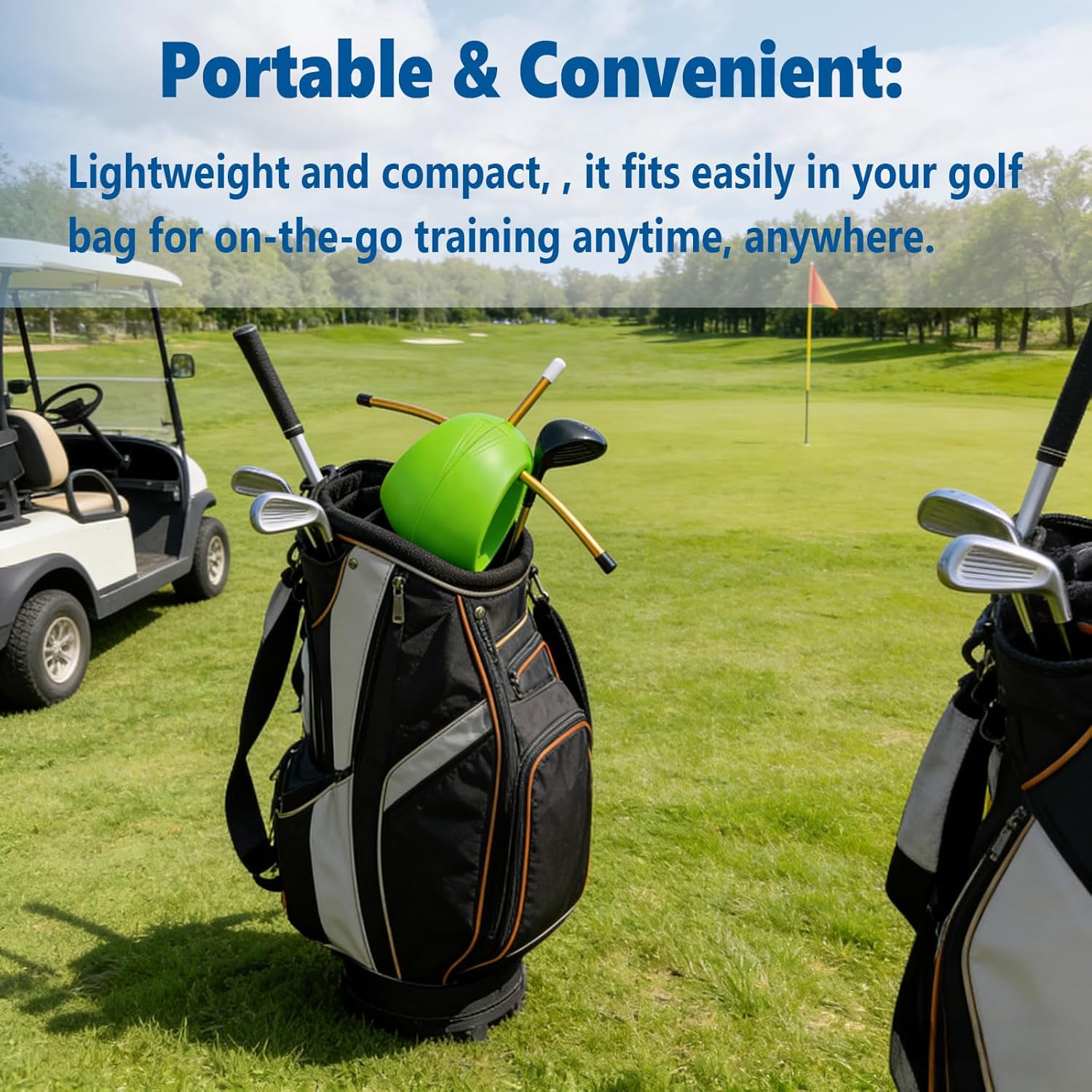 Golf Connector Training Aid - The Connector Golf Training Aid,Efficiency of Putting,Chipping,Enhance Swing Coordination & Accuracy for All Skill Levels