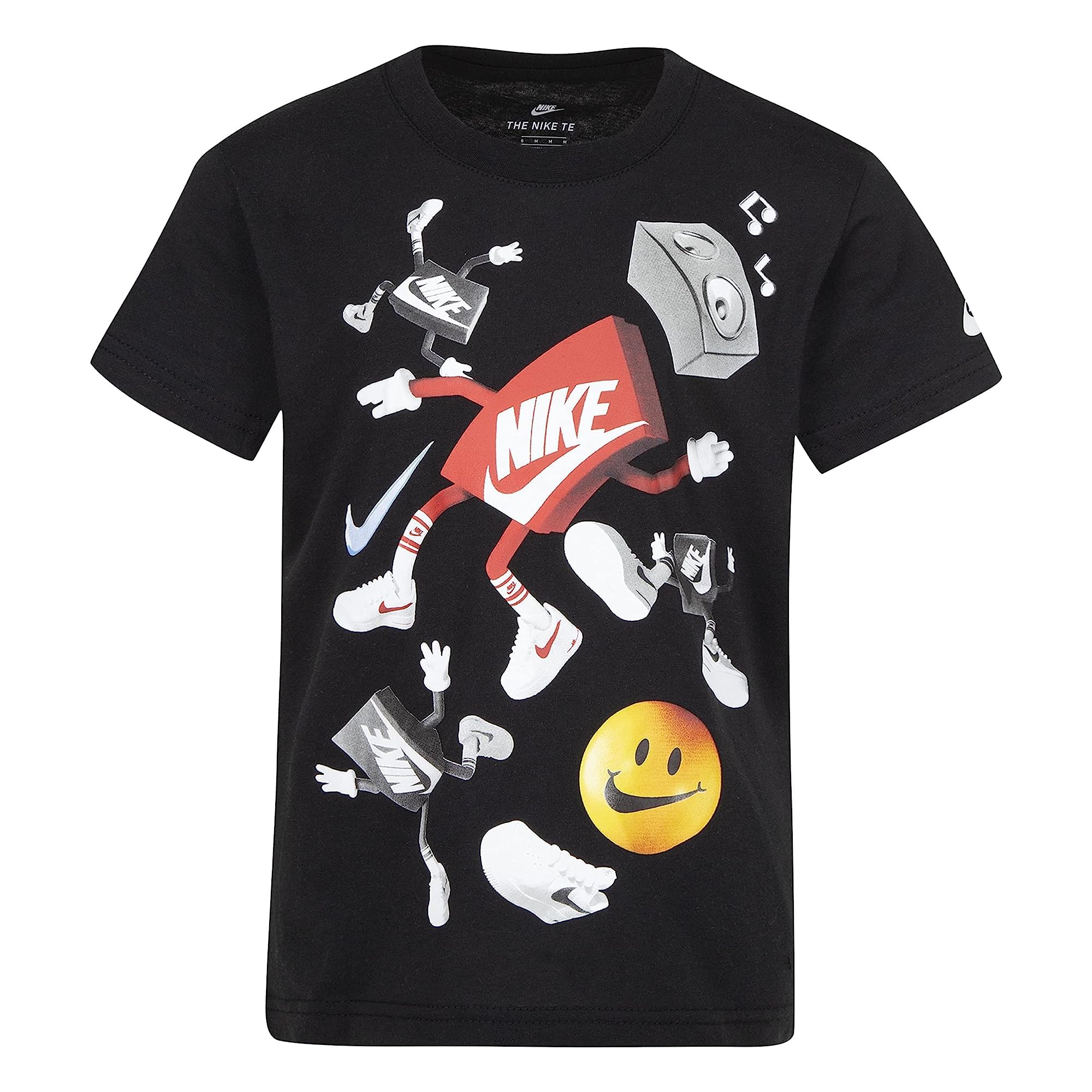 Nike Koszulka dziecięca czarna 86J150-023