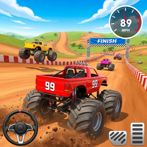 Extremer Monster Truck Stunts Simulator Crash & Race Game