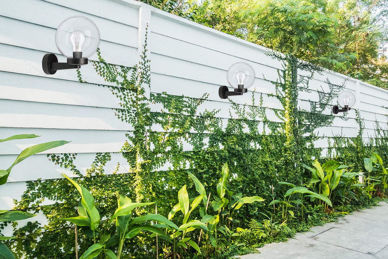 Lampe D'extérieur Ultra Cubique Pour Jardin - Culot E27 - En Plastique