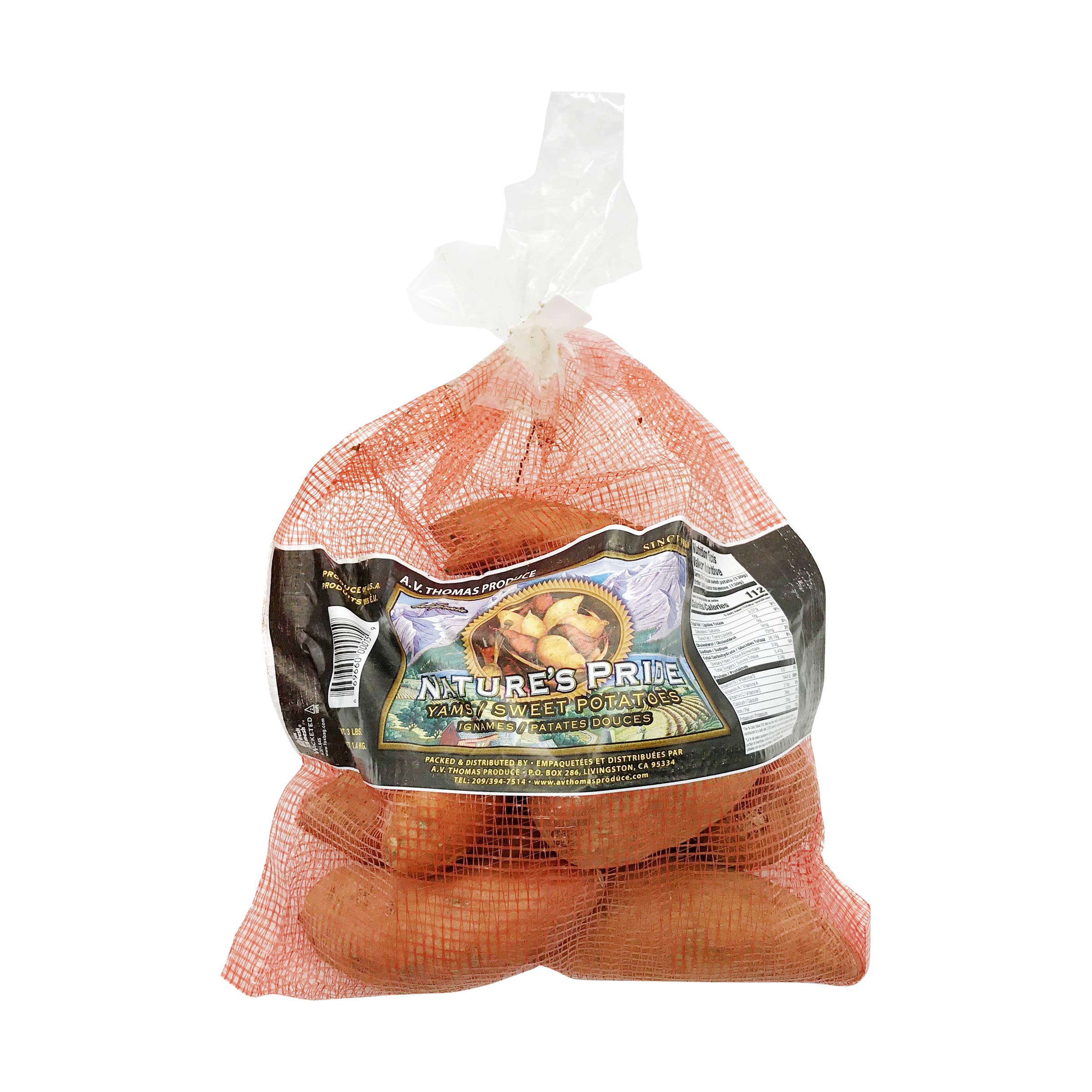 Sweet Potatoes (Orange Flesh), 3 lb 48 Ounce